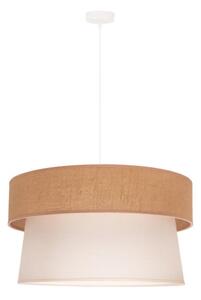 Duolla - Lampadario a sospensione con filo ETNIC 1xE27/40W/230V diametro 45 cm color crema/beige