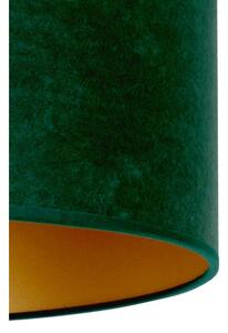Duolla - Lampada da tavolo ROLLER 1xE14/15W/230V diametro 20 cm verde scuro/oro
