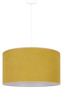 Duolla - Lampadario a sospensione con filo BRISTOL 1xE27/15W/230V diametro 45 cm giallo/bianco