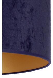 Duolla - Lampada da tavolo ROLLER 1xE14/15W/230V diametro 20 cm blu/oro
