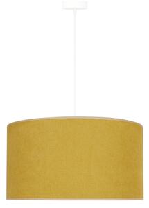 Duolla - Lampadario a sospensione con filo BRISTOL 1xE27/15W/230V diametro 45 cm giallo/bianco