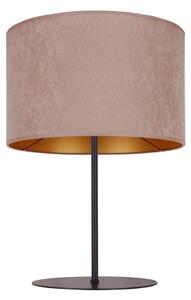 Duolla - Lampada da tavolo ROLLER 1xE14/15W/230V diametro 20 cm beige/oro