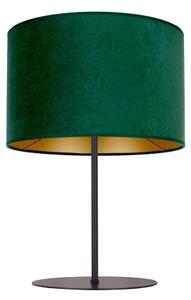 Duolla - Lampada da tavolo ROLLER 1xE14/15W/230V diametro 20 cm verde scuro/oro