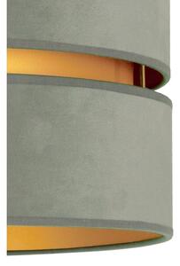Duolla - Lampadario a sospensione con filo DUO 1xE27/15W/230V diametro 40 cm luce verde/oro