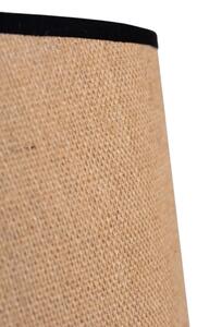 Duolla - Lampadario a sospensione con filo CONE 1xE27/15W/230V diametro 40 cm marrone/nero