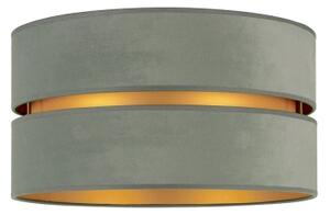 Duolla - Plafoniera DUO 1xE27/15W/230V diametro 40 cm luce verde/oro