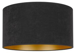 Duolla - Plafoniera ROLLER 1xE27/15W/230V diametro 40 cm nero/oro