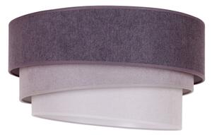 Duolla - Plafoniera TRIO 1xE27/15W/230V diametro 45 cm antracite/grigio/bianco