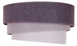Duolla - Plafoniera TRIO 1xE27/15W/230V diametro 45 cm antracite/grigio/bianco