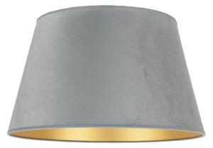 Duolla - Paralume per lampada da tavolo CONE M E27 diametro 28 cm grigio