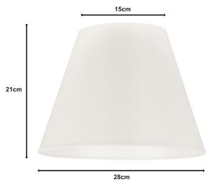 Duolla - Paralume SOFIA S E27 diametro 28 cm beige