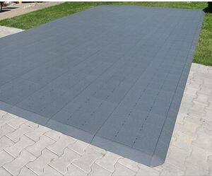 Pavimento in plastica - pannello 500x500x30 mm
