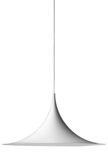 Lampada a sospensione GUBI, Semi, dimmerabile, Bianco, Soggiorno, Metallo, Design