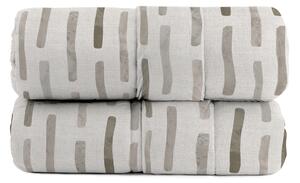 Trapunta Invernale Karma Singolo 170x260 cm in Poliestere Fun Tortora