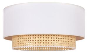 Duolla - Plafoniera BOHO 1xE27/15W/230V diametro 45 cm panna/rattan