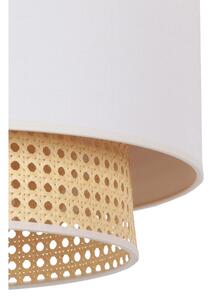 Duolla - Plafoniera BOHO 1xE27/15W/230V diametro 45 cm panna/rattan