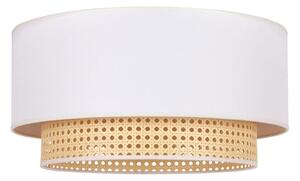Duolla - Plafoniera BOHO 3xE27/15W/230V diametro 60 cm panna/rattan