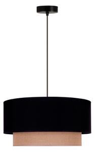 Duolla - Lampadario a sospensione con filo BOHO 1xE27/15W/230V diametro 45 cm nero/marrone