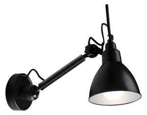 Shilo 4481 - Lampada da muro DAISEN 1xE27/15W/230V nera