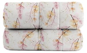 Trapunta Invernale Karma Singolo 170x260 cm in Poliestere Bouquet Rosa