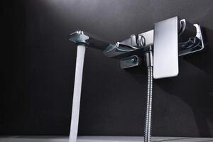 Rubinetto per doccia, rubinetto per il bagno, miscelatore, rubinetto per il bagno - miscelatore monocomando - ottone cromato