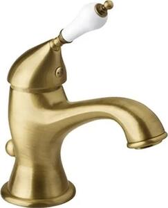 Rubinetto per lavabo retrò in bronzo