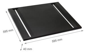 Pannello LED ALGINE LED/44W/230V 60x60 cm 4000K UGR<16 nero