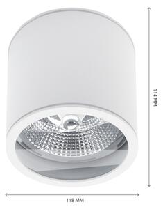 Luce Spot da bagno CHLOE AR111 1xGU10/15W/230V IP44 arrotondato bianco