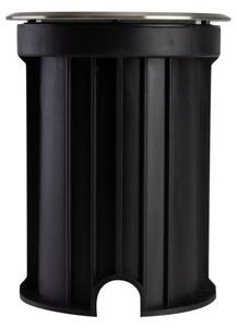 Lampada segnapasso da esterno LUKKA CONNECT 1xGU10/4W/230V IP67 cromo opaco arrotondato