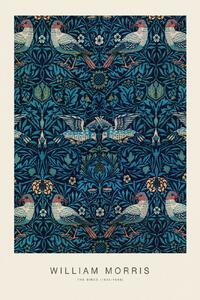 Stampa artistica The Birds Special Edition Classic Vintage Pattern - William Morris, (26.7 x 40 cm)
