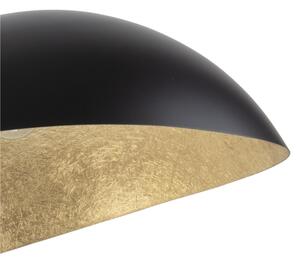 Lampadario a stelo SPACE 2xE27/60W/230V nero/oro