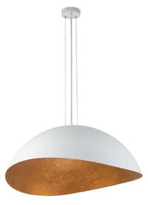 Lampadario a cavo SOLARIS 1xE27/60W/230V bianco/rame