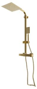 Rubinetto da bagno - Miscelatore per bagno - Rubinetto a parete - Miscelatore per bagno con doccetta - Termostato per bagno - Termostatico - Ottone