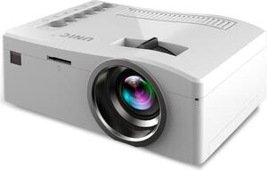 Mini proiettore domestico HD 1080P bianco con spina USA