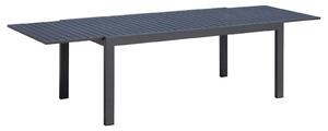 Tavolo Allungabile da Giardino 100x180/240x75 cm in Alluminio Antracite