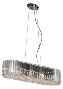 Zuma Line P0360-06D-F4AC - Lampadario di cristallo su filo PRINCE 6xG9/42W/230V