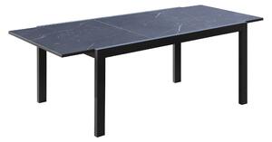 Tavolo Allungabile da Giardino 98x180/240x75 cm in Alluminio Antracite