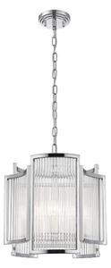 Zuma Line P0528-03A-F4AC - Lampadario a sospensione con catena SERGIO 3xE14/60W/230V cromo