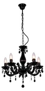 Zuma Line RLD94016-5B - Lampadario su catena MAGNOLIA 5xE14/40W/230V nero