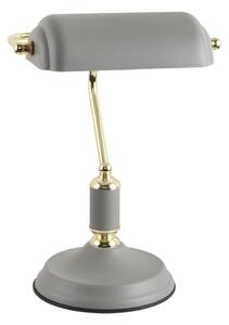 Zuma Line A2048-GR - Lampada da tavolo ROMA 1xE27/40W/230V grigio