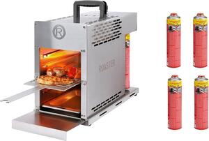 ROTHENBERGER Industrial THERMO ROASTER TO GO Grill a gas incl. 4 x Multigas 600 ml - 1500004411