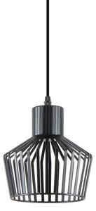 Zuma Line A8079-BK - Lampadario a sospensione con filo DOLIA 1xE27/40W/230V diametro 18 cm nero