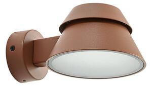 Lampade da esterno Lucande, Moena, Marrone / Ruggine, Alluminio, Moderno