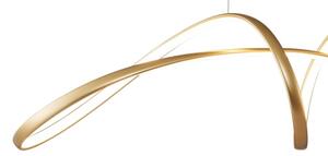 Zuma Line 20026P-GD - Lampadario LED a sospensione con filo FERMI LED/50W/230V 3000/4000/6000K
