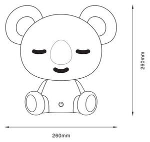 Zuma Line KDR-611-GR - Lampada da tavolo a LED per bambini KOALA LED/3W/230V