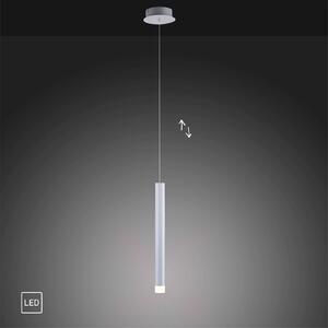 JUST LIGHT. Lampada LED a sospensione Bruno, 1 luce, alluminio