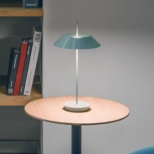 Vibia Mayfair Mini lampada LED tavolo, accu, verde