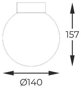 Zuma Line C0574-01D-F7AA - Plafoniera ARCTURUS 1xG9/4W/230V oro