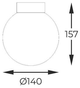 Zuma Line C0574-01D-P7AA - Plafoniera ARCTURUS 1xG9/4W/230V nero