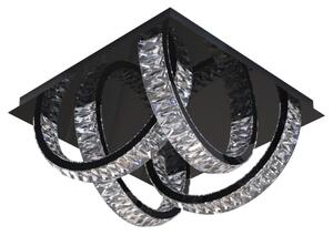 Zuma Line MX3274-4-3BCT - Lampada LED da soffitto TULA LED/23,5W/230V nera